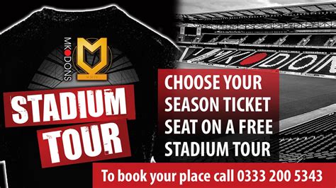 mk dons tickets